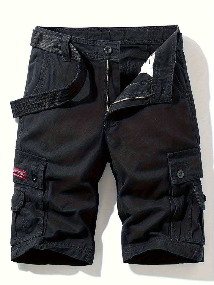 Short outdoor uomo con vita regolabile per comfort massimo. Bermuda estivo funzionale per avventura e tempo libero.