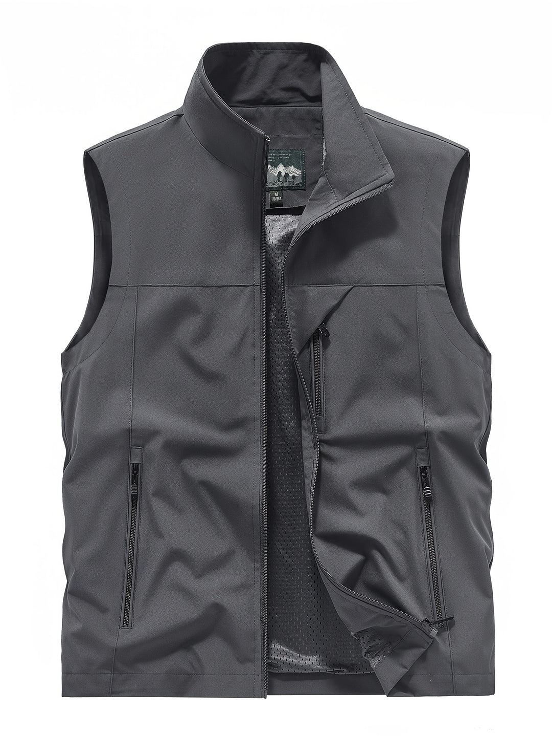 Gilet leggero uomo per ciclismo, escursionismo e attività outdoor. Traspirante e ad asciugatura rapida.