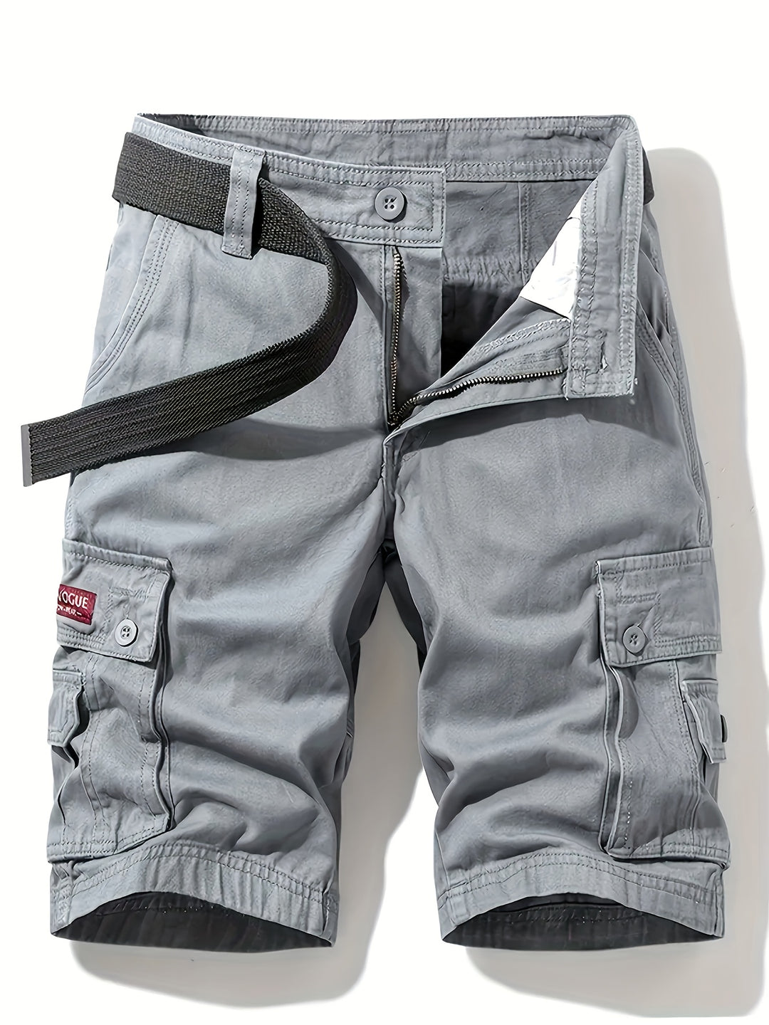 Bermuda cargo uomo robusto per outdoor ed escursioni. Pantaloncino estivo con tasche multiple, comodo e funzionale.