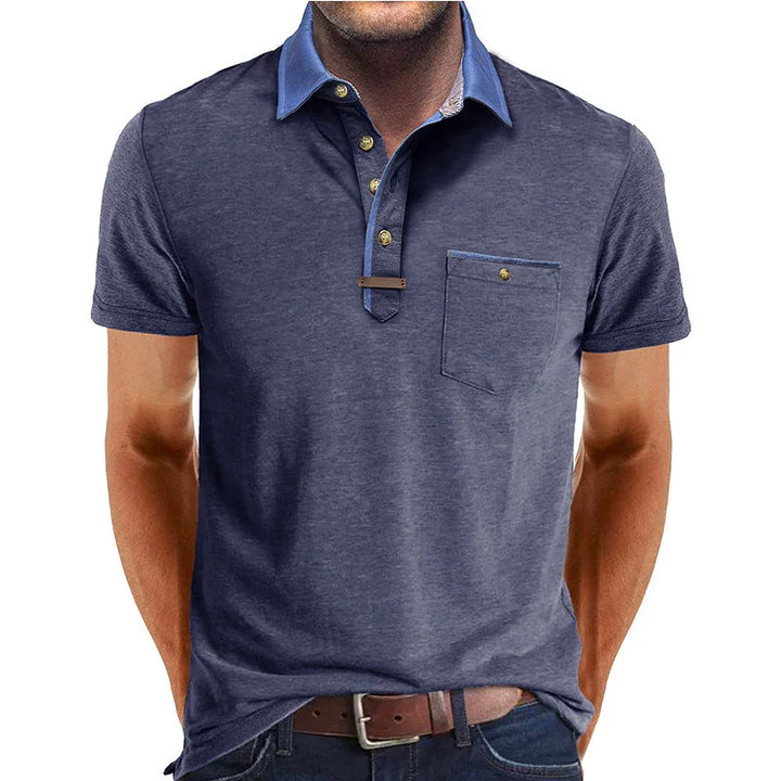 Abbigliamento casual chic: polo da donna a maniche corte, con colletto elegante per un look raffinato.