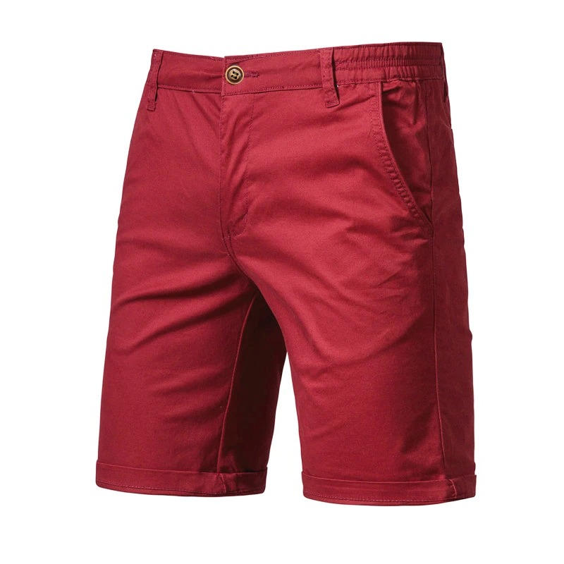 Pantaloncini uomo estivi, comodi e versatili, con tasche laterali e chiusura a bottone. Ideali per moda casual.