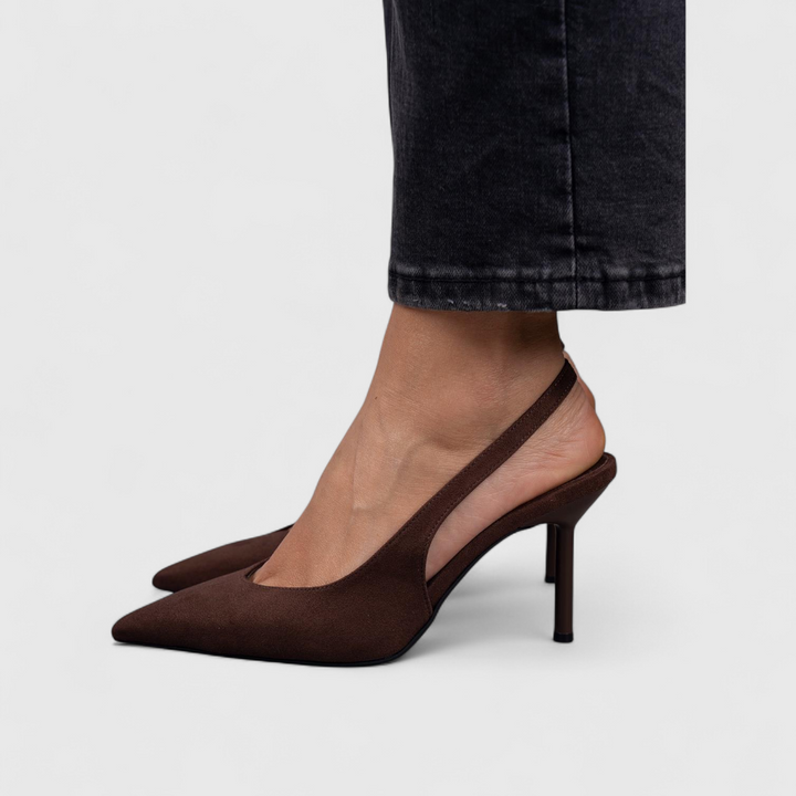 Scarpe décolleté ortopediche donna con tacco, perfette per l'ufficio o serate eleganti. Massima versatilità e supporto.