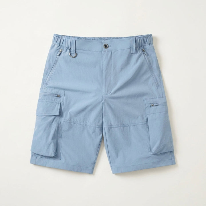 Pantaloncini uomo comodi e versatili, perfetti per l'estate, con design cargo e funzionalità multitasche.
