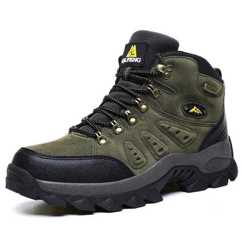 Scarpe da passeggio robuste da uomo, ideali per trekking ed escursioni outdoor su ogni terreno. Comode e durevoli.