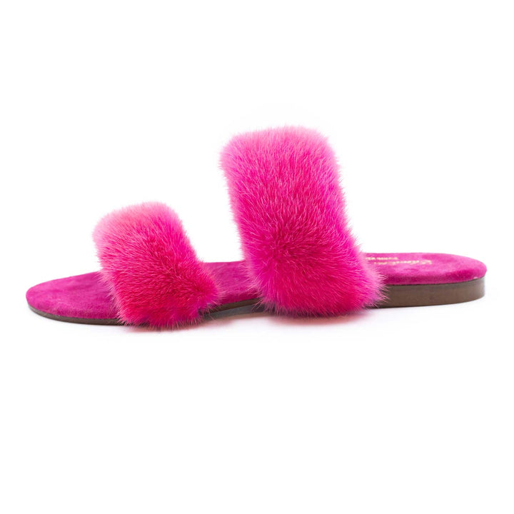 Ciabatte donna IBIZA fucsia comode, con doppia fascia per comfort e stile estivo. Ideali per passeggiate.