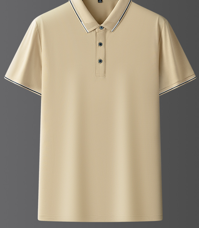 Polo uomo bianca, abbigliamento casual di lusso, manica corta. Perfetta per ogni outfit estivo.