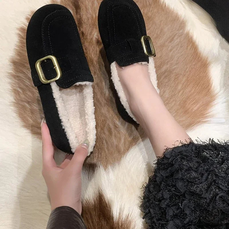 Mocassini da donna eleganti e casual, stile retrò versatile per ogni giorno, massimo comfort.
