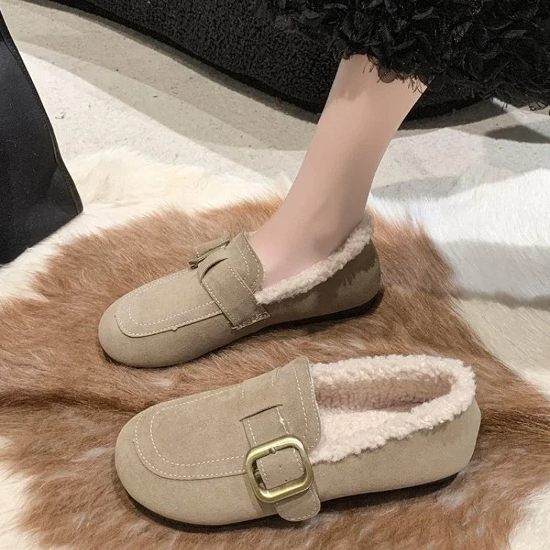 Mocassini retrò donna, scarpe super comode per comfort quotidiano, stile versatile ed elegante.