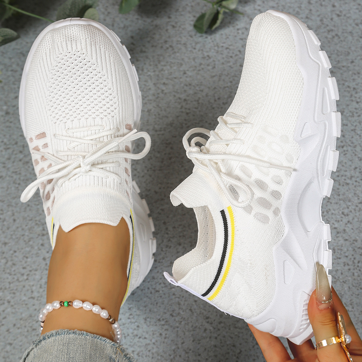 Sneakers slip-on da donna per la camminata, leggere, moda estiva, facili da indossare.