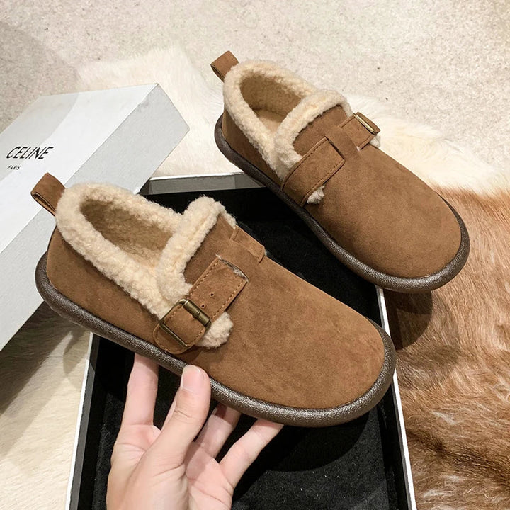 Ballerine donna versatili per primavera/autunno, modello slip-on per comfort ed eleganza quotidiana.