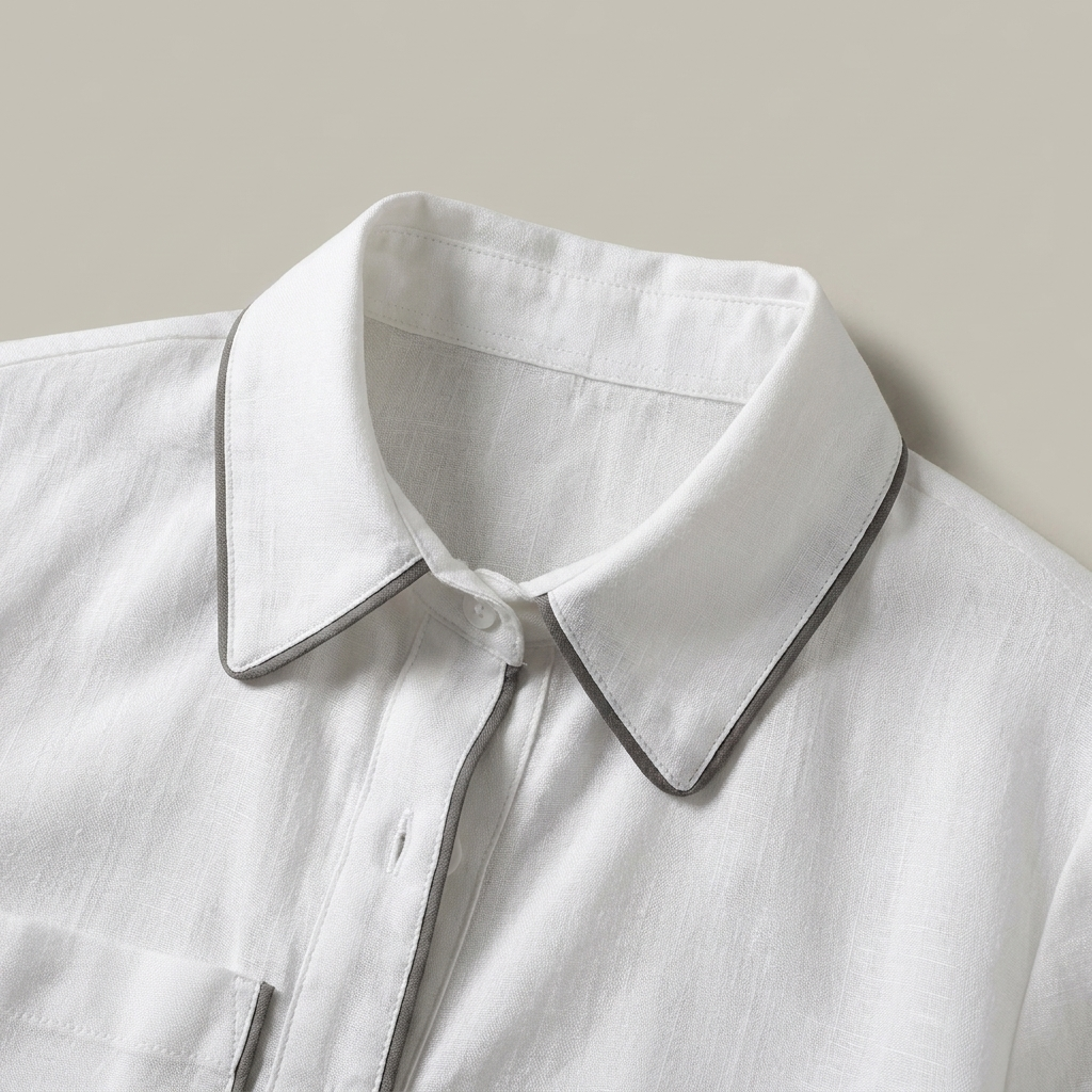 Set estivo donna chic: camicia leggera e shorts vita alta bianchi. Perfetto per outfit raffinati o casual, abbigliamento moda.