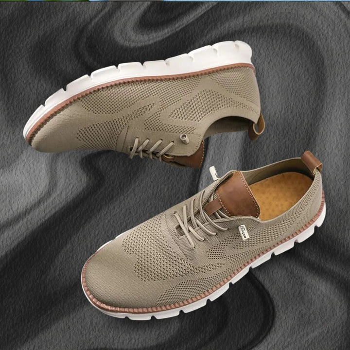 Sneakers unisex leggere, traspiranti e antiscivolo, con supporto ortopedico per benessere quotidiano.