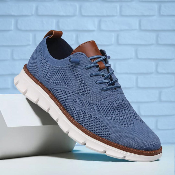 Scarpe comfort unisex, leggere e traspiranti, con design ortopedico per un supporto eccellente.