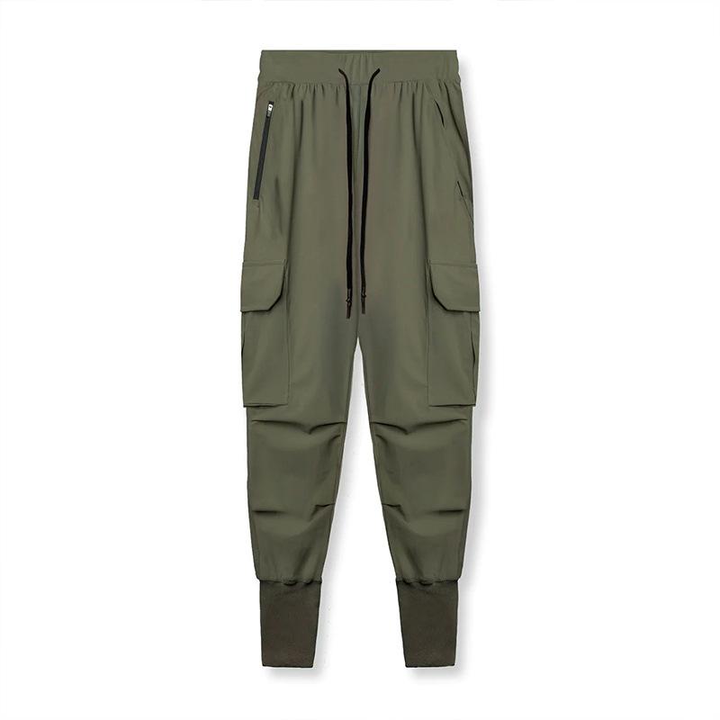 Jogger da uomo mimetici, pantaloni casual e sportivi multi-tasche per ogni occasione.