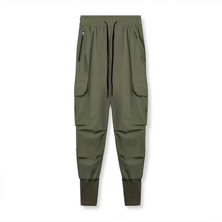 Jogger da uomo mimetici, pantaloni casual e sportivi multi-tasche per ogni occasione.