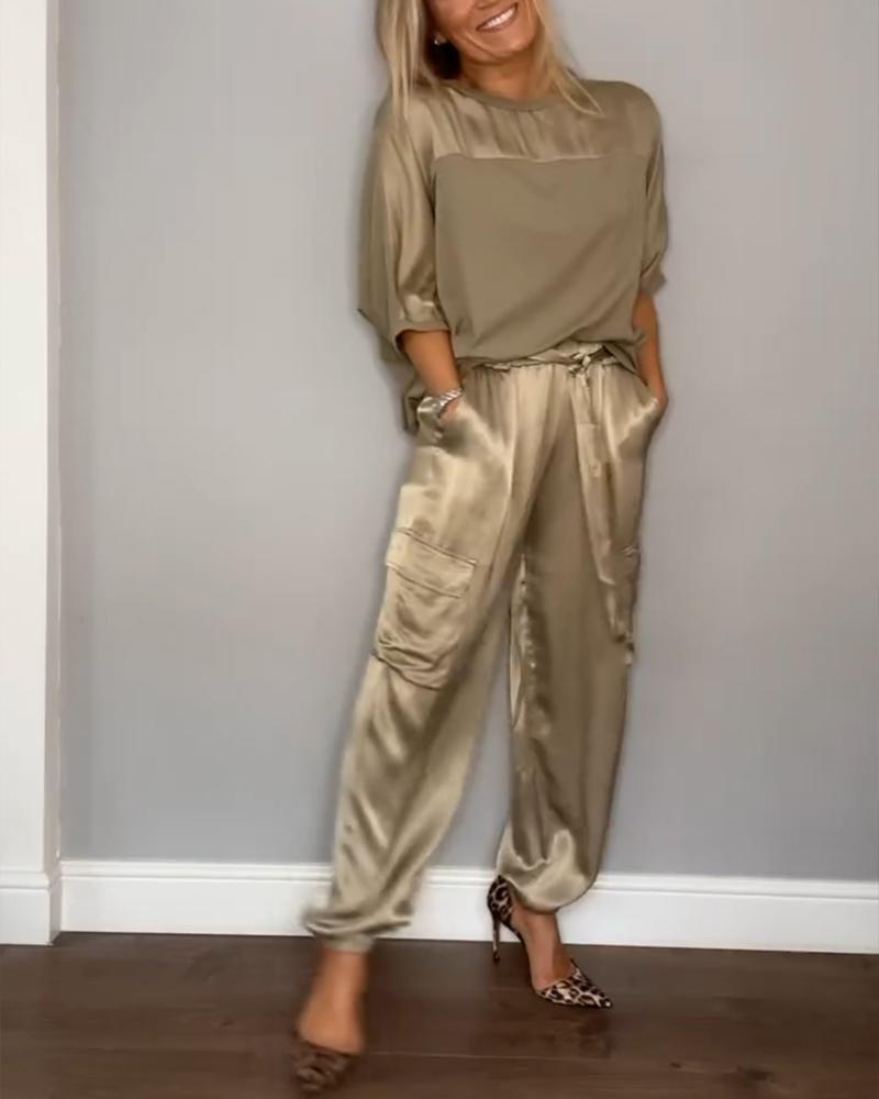 Moda estiva donna: set due pezzi leggero e versatile, ideale per ogni occasione.
