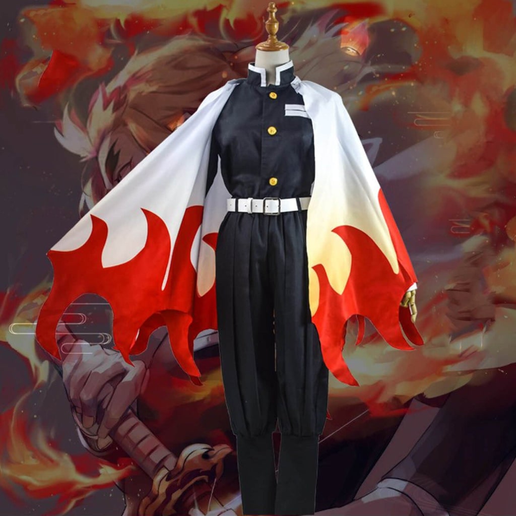 Vestito cosplay anime per bambini, perfetto per feste di Halloween e carnevale, set completo con accessori.