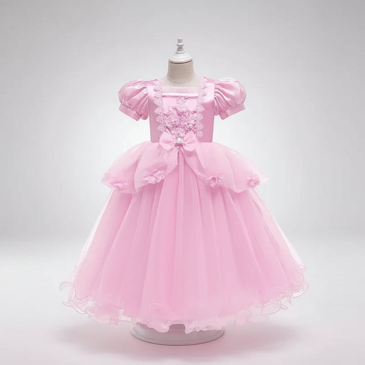 Vestito principessa per bambina, set completo e regalo perfetto per piccole sognatrici di fiabe.