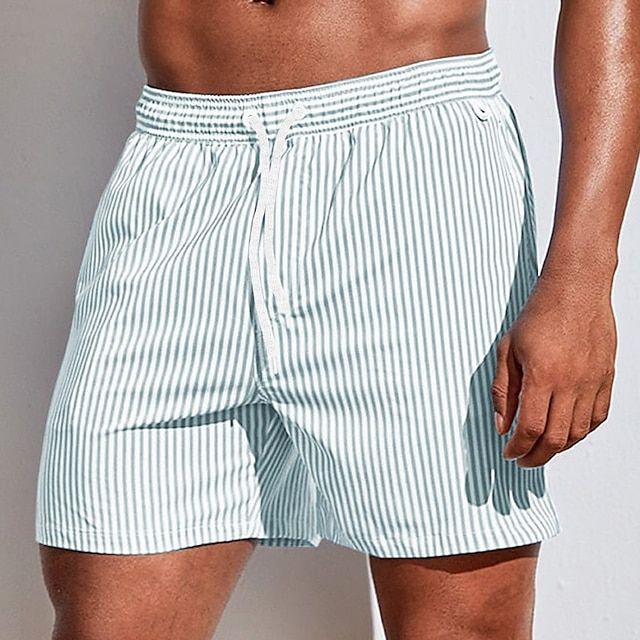 Pantaloncini uomo boardshorts ad asciugatura rapida per mare o piscina, comfort estivo leggero.