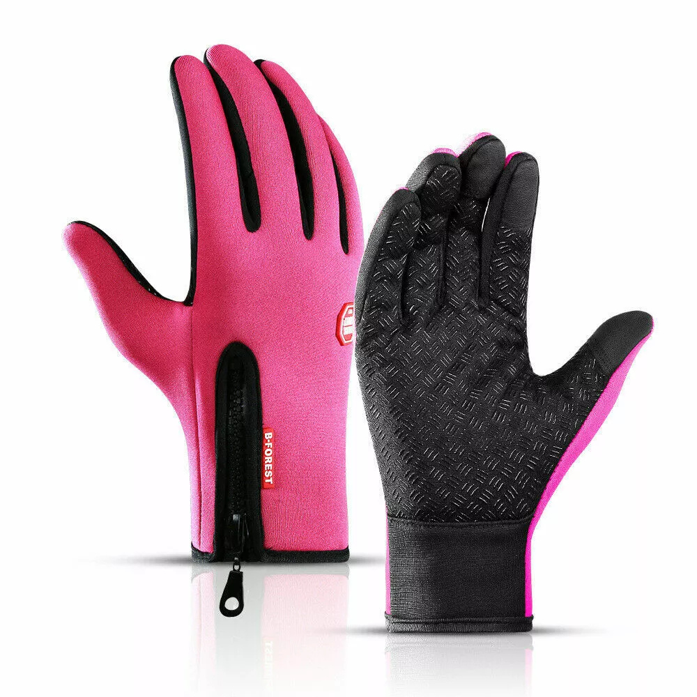 Accessori invernali: guanti donna impermeabili con presa antiscivolo e compatibilità touchscreen.