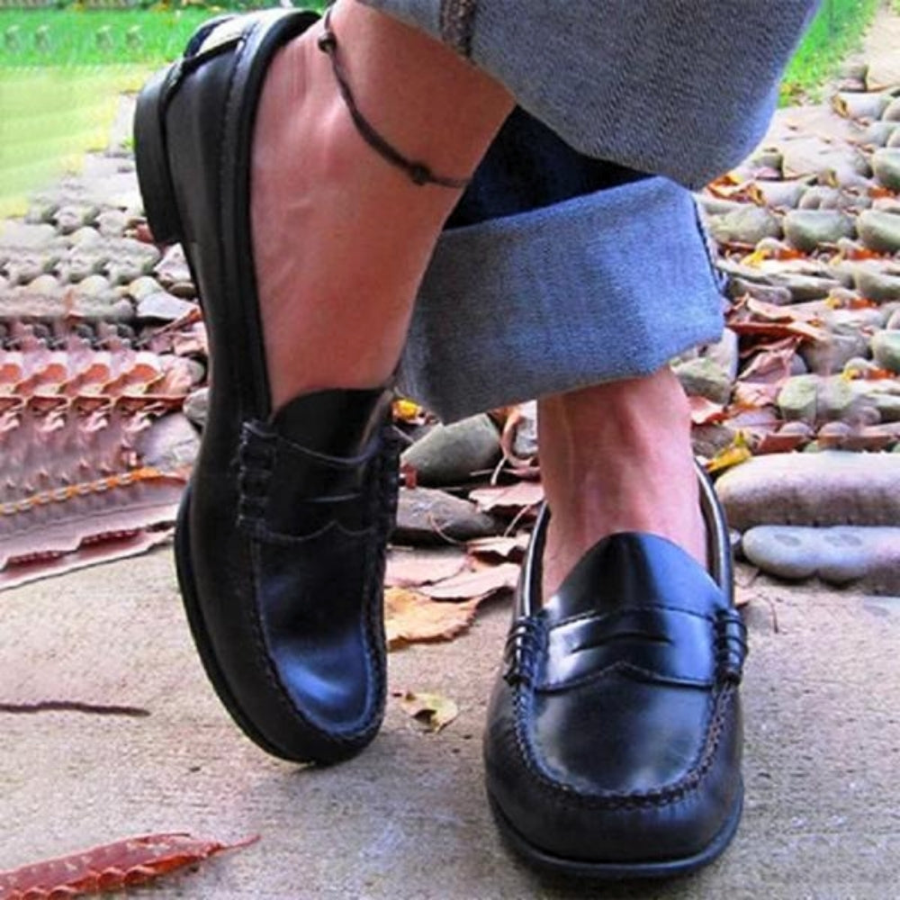 Scarpe slip-on donna per primavera/estate, comode e alla moda con supporto ergonomico per passeggiate.