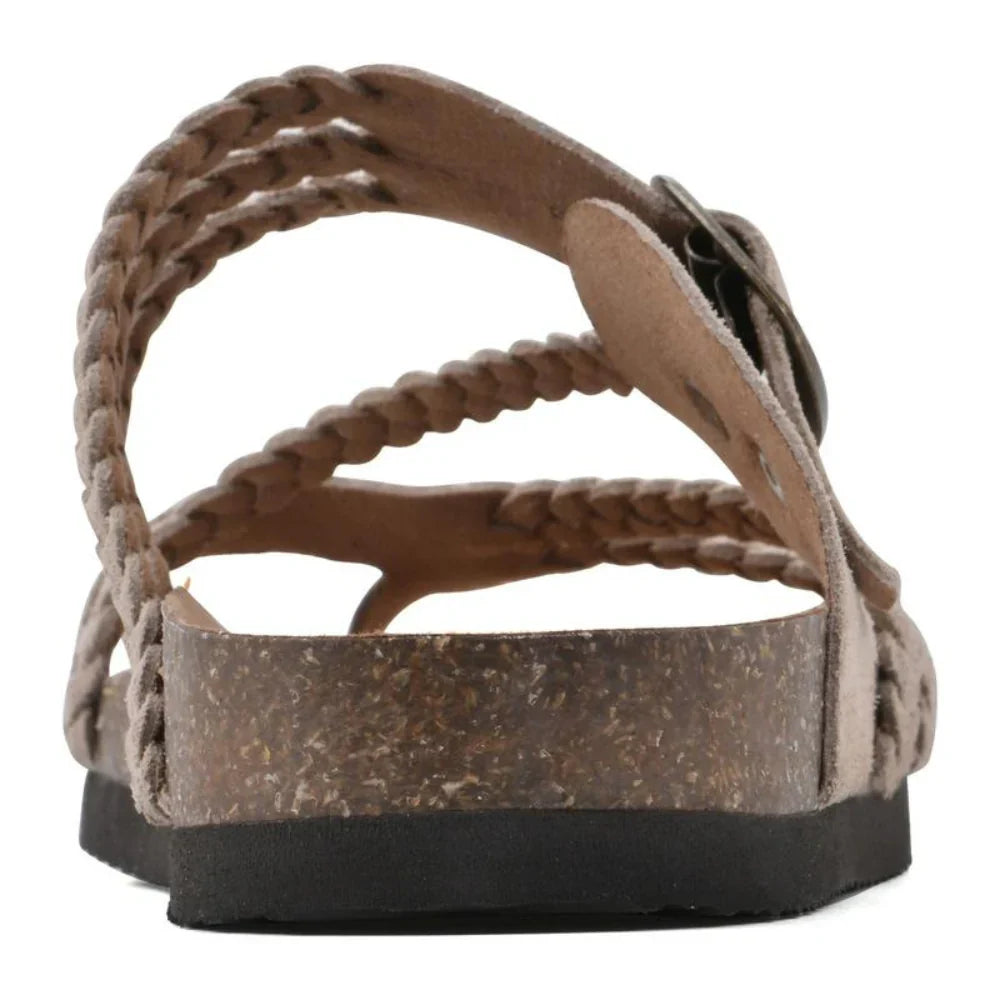 Sandali donna estivi intrecciati con fibbia, un'opzione comoda e alla moda per il tuo guardaroba.
