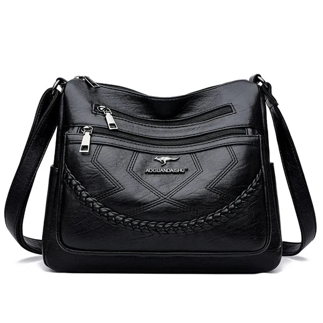 Borsa da donna in morbida pelle, perfetta per l'uso quotidiano. Un accessorio versatile e alla moda.