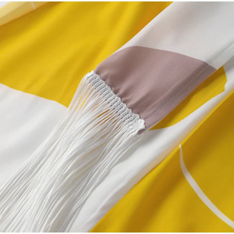 Abito elegante donna midi, monospalla e a portafoglio. Ideale per serate, cerimonie e cocktail estivi.