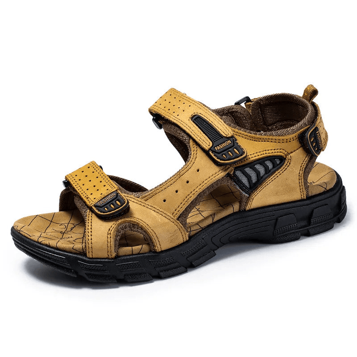 Calzature estive unisex con velcro, sandali comodi e regolabili adatti per uomo e donna, per ogni occasione.