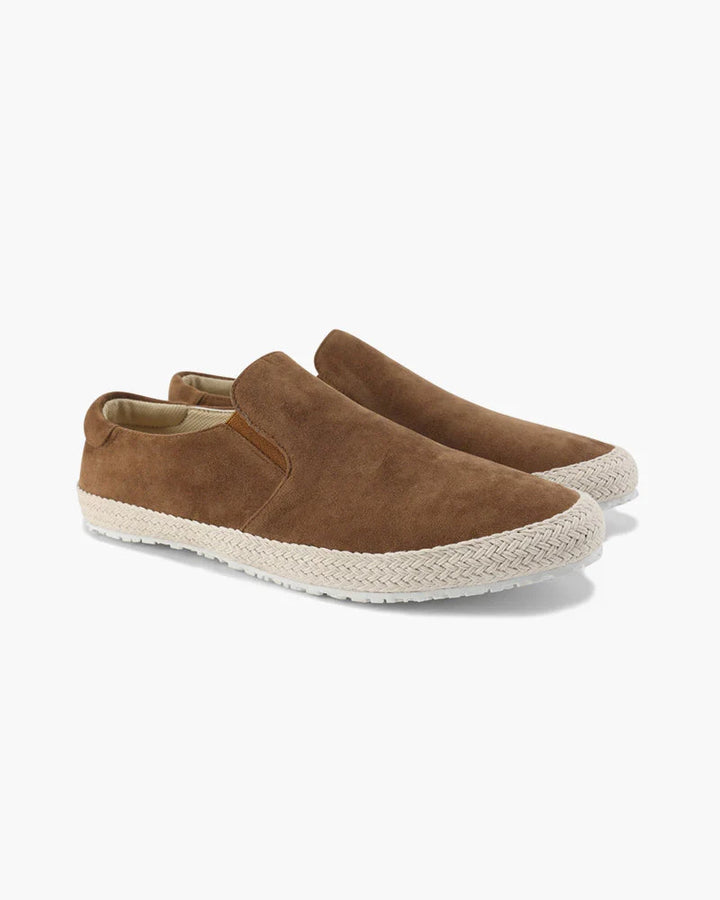 Espadrillas uomo moda estiva. Scarpe casual slip-on con suola in corda, essenziali per un look moderno.