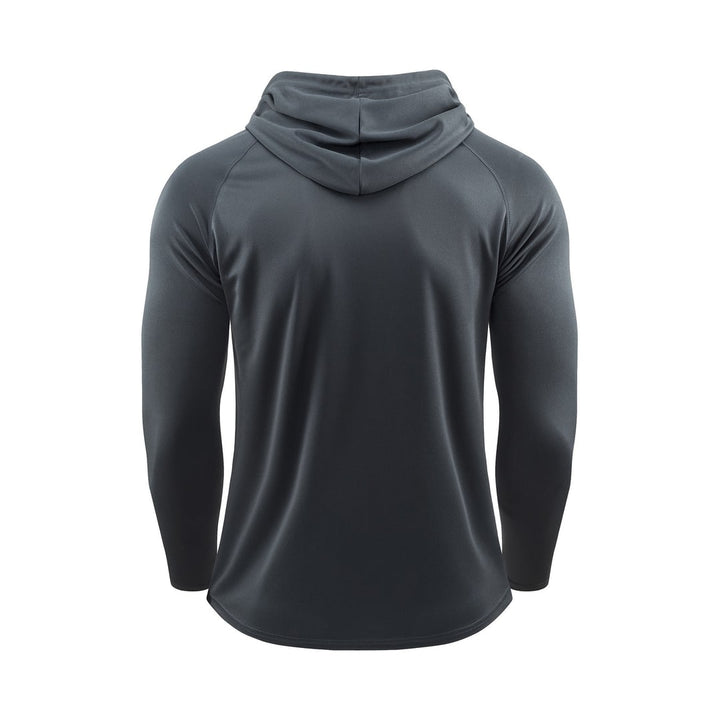 Felpa sportiva uomo camouflage, perfetta per allenamento, corsa, palestra, unendo leggerezza e performance.