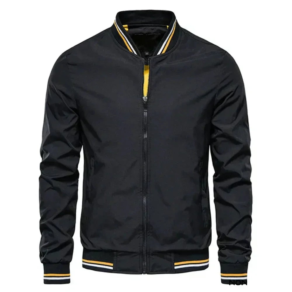 Moda uomo: giacca bomber leggera, ideale per stile casual. Perfetta come giacca primaverile/estiva, versatile.