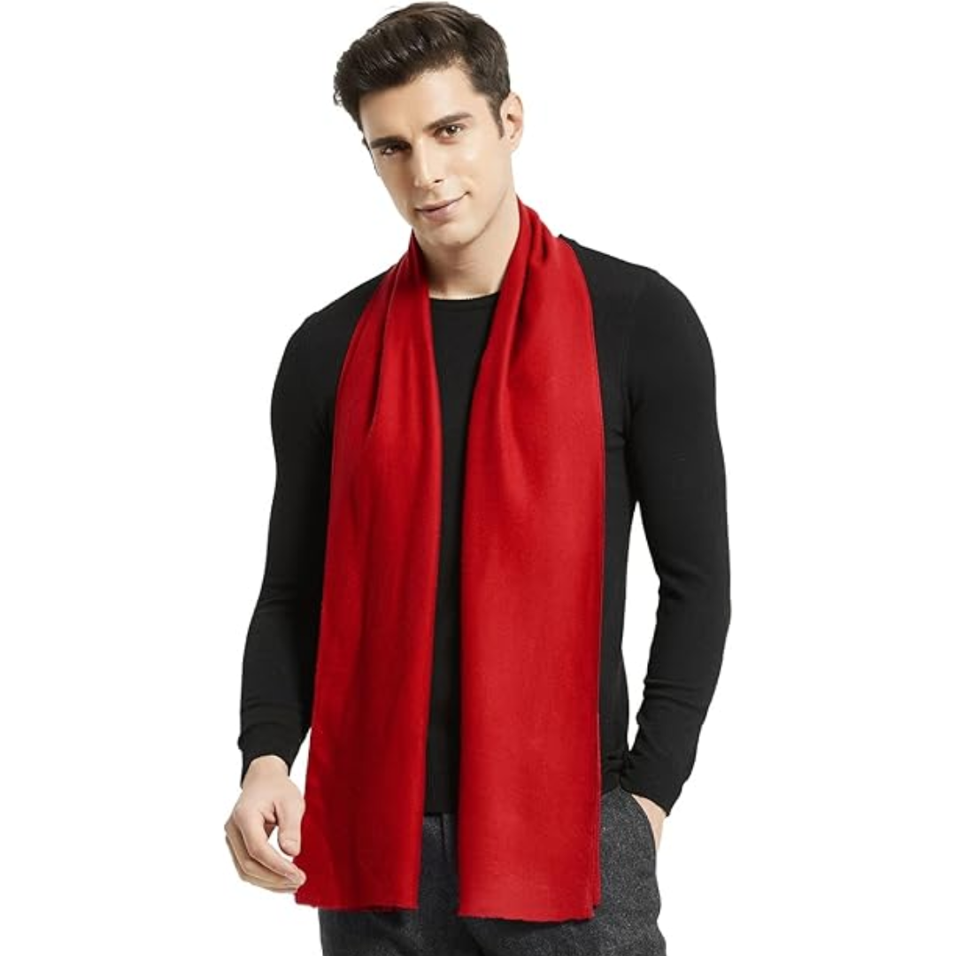 Accessori uomo: sciarpa e cappello in cashmere e lana, ideali per affrontare il freddo invernale.