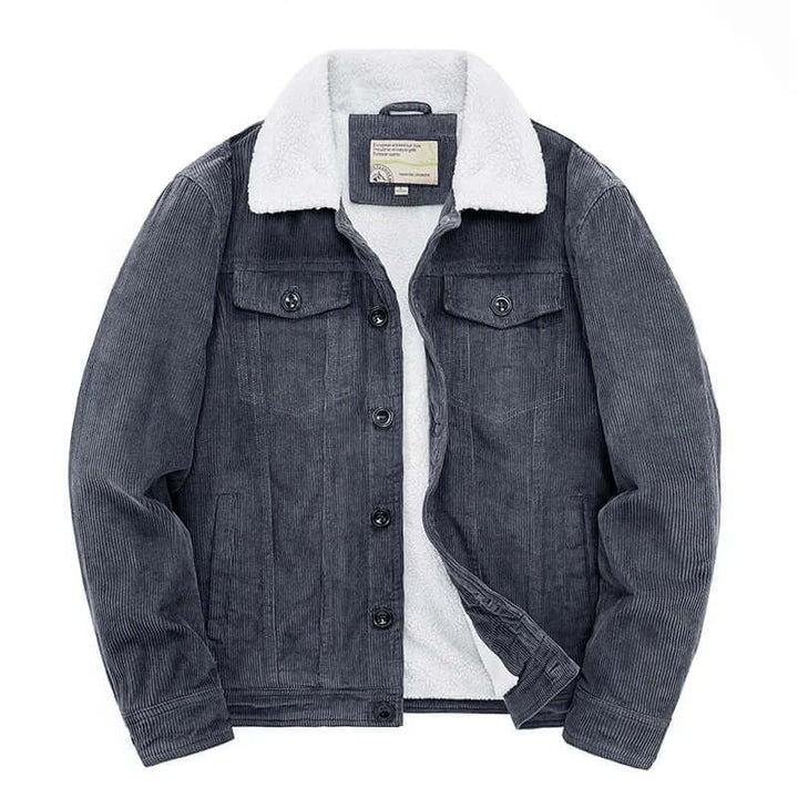 Giacca uomo stile camionista, un must-have caldo e versatile per l'abbigliamento maschile.