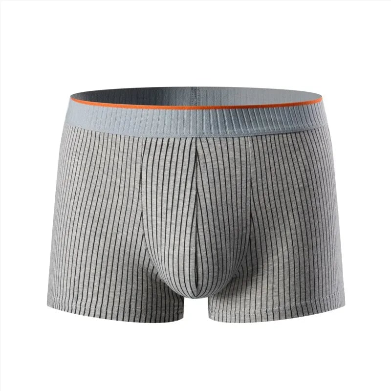 Intimo maschile, boxer uomo classico con texture a costine. Morbido e traspirante per un comfort senza pari ogni giorno.