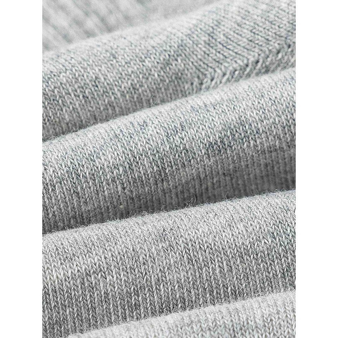Calze crew uomo morbide, pacchetto 5, antiscivolo. Comfort duraturo per sport e casual. Accessorio top.