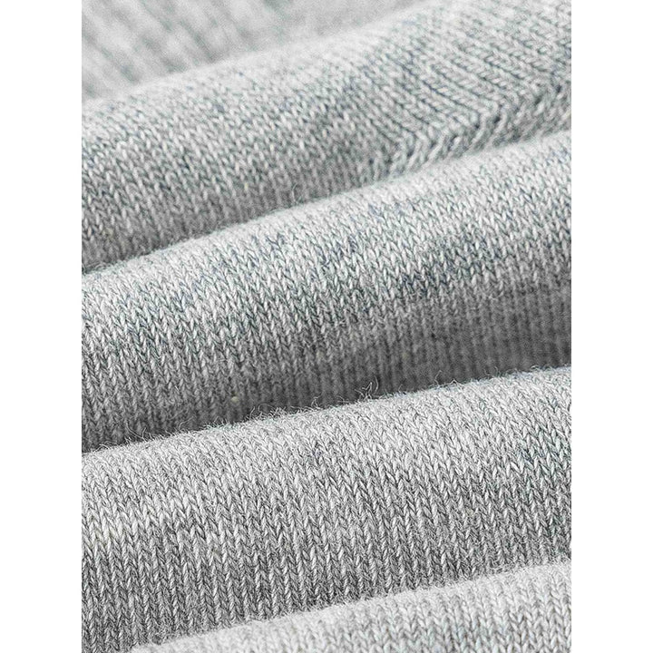 Calze crew uomo morbide, pacchetto 5, antiscivolo. Comfort duraturo per sport e casual. Accessorio top.