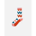 Orange/Blue/White