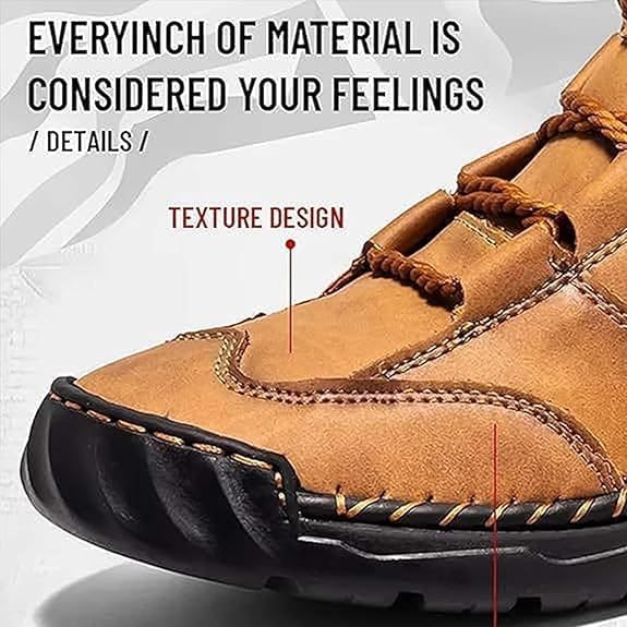 Stivali alla caviglia uomo casual, comodi e resistenti. Eleganti cuciture a contrasto e design urbano.