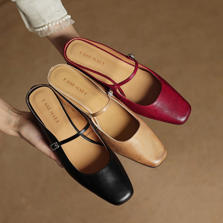 Scarpe Mary Jane uomo, tacco grosso, punta quadrata, slip-on, per comfort e moda maschile.