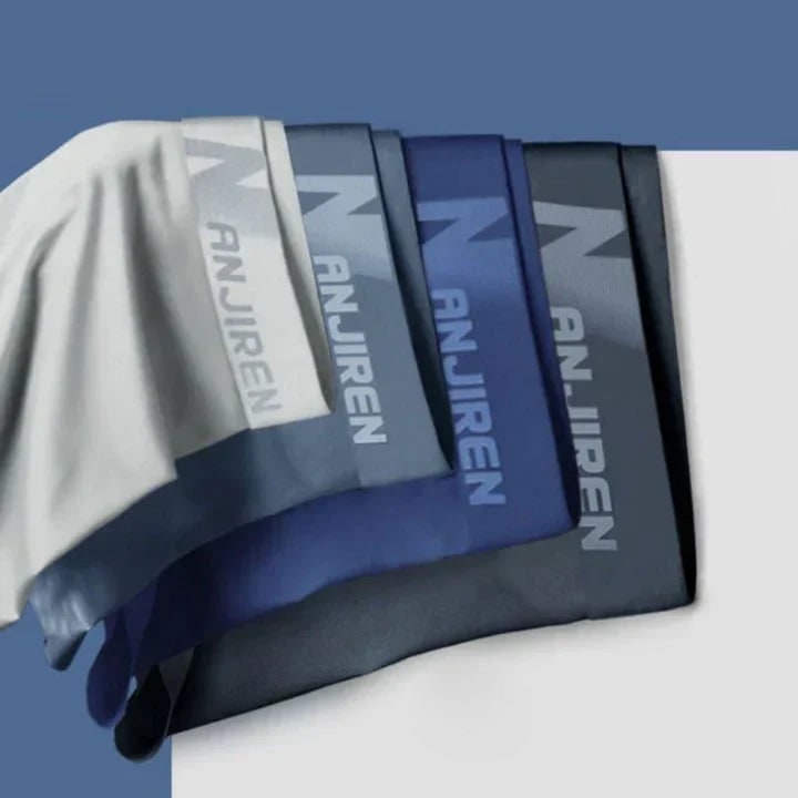 Boxer slip uomo traspiranti, assorbi sudore. Design elasticizzato con vita media per comfort prolungato.
