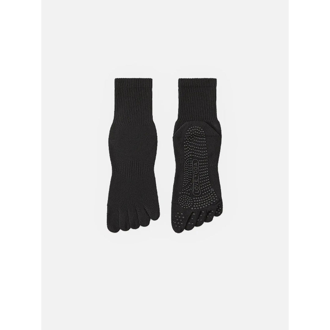 Calzini sportivi antiscivolo uomo per yoga, pilates e fitness, comfort superiore.