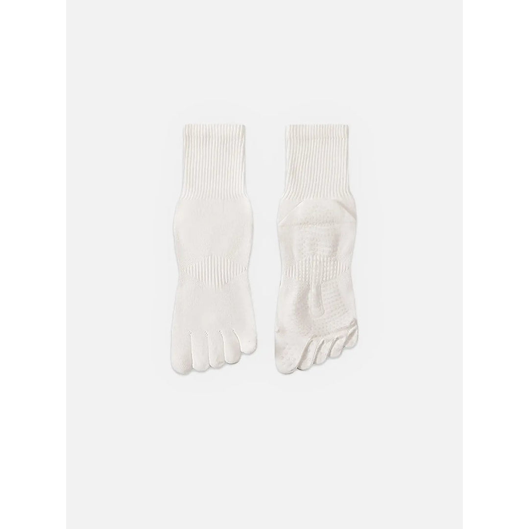 Calzini yoga antiscivolo uomo, perfetti per pilates e allenamento, migliorano l'aderenza.