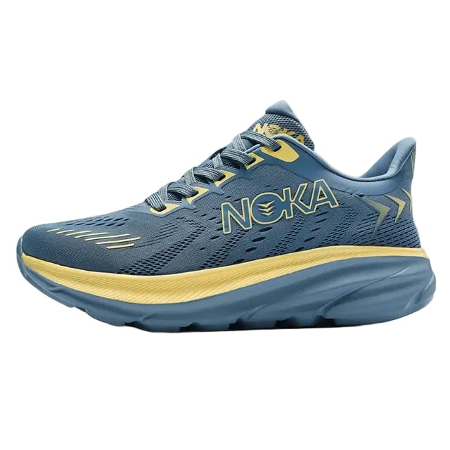 Scarpe da corsa uomo ammortizzate per massimo comfort e leggerezza, ideali per allenamenti e running.