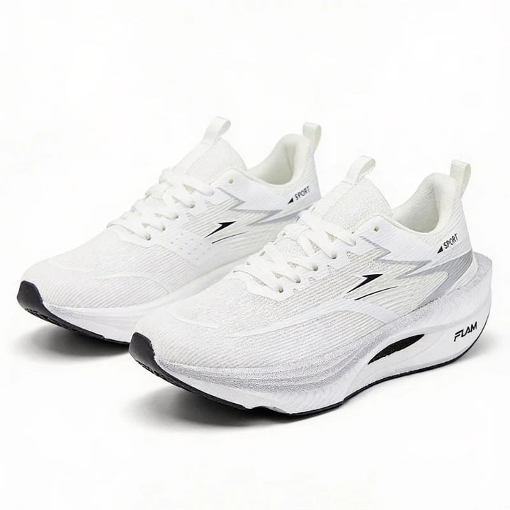 Calzature sportive uomo ammortizzate per corsa e allenamento, offrono comfort superiore e supporto.