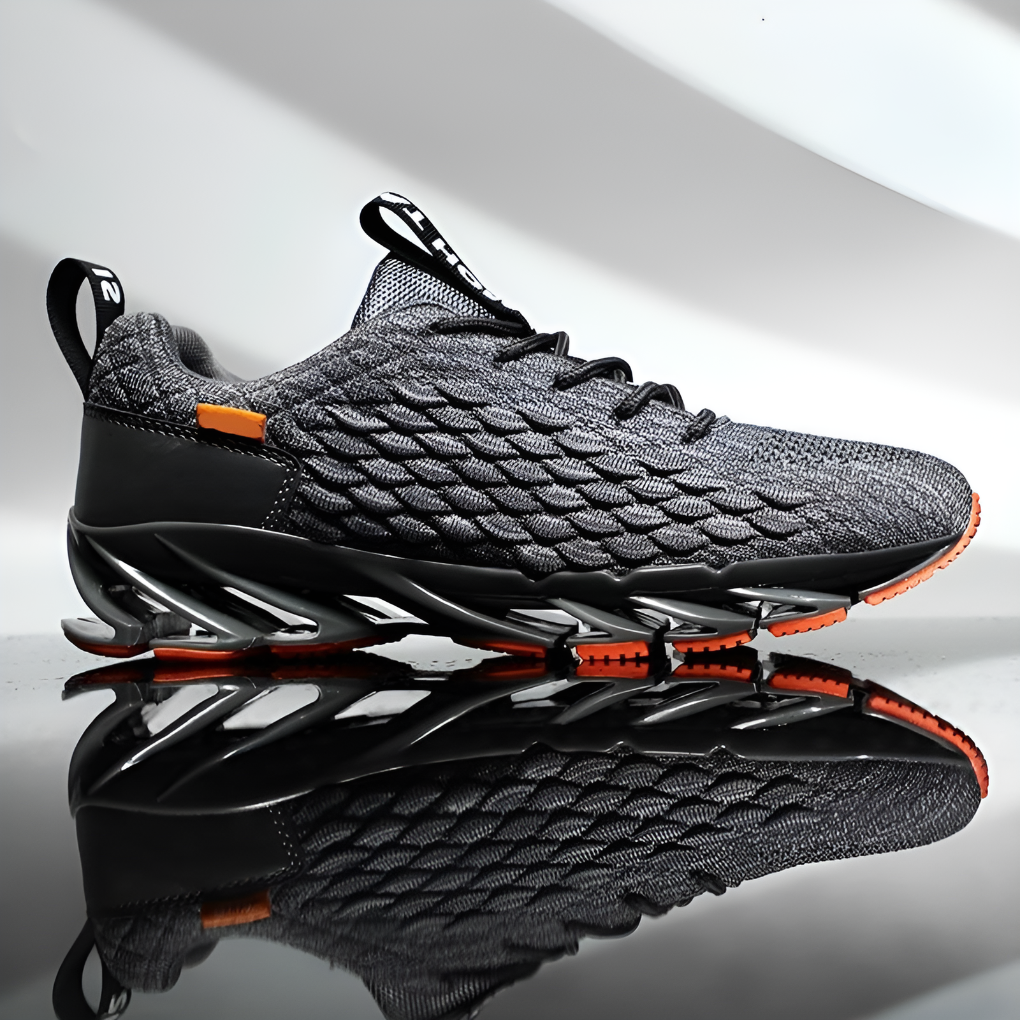 Sneakers da uomo leggere e traspiranti, ideali per corsa, fitness e calzature sportive di moda.