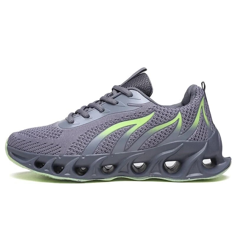 Scarpe atletica uomo, versatili per corsa su strada e allenamenti, leggere, traspiranti con suola reattiva.