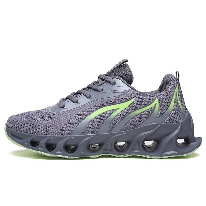 Scarpe atletica uomo, versatili per corsa su strada e allenamenti, leggere, traspiranti con suola reattiva.