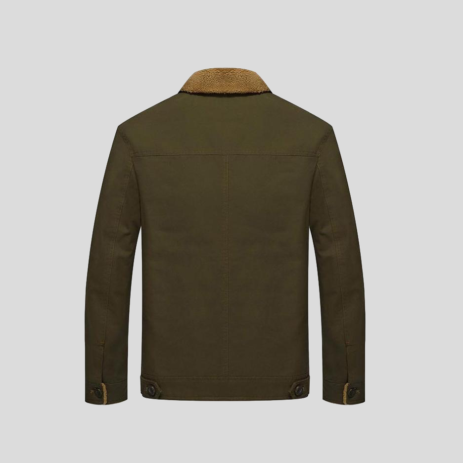 Moda uomo: giacca calda e versatile. Perfetta per uno stile casual e avventure quotidiane.