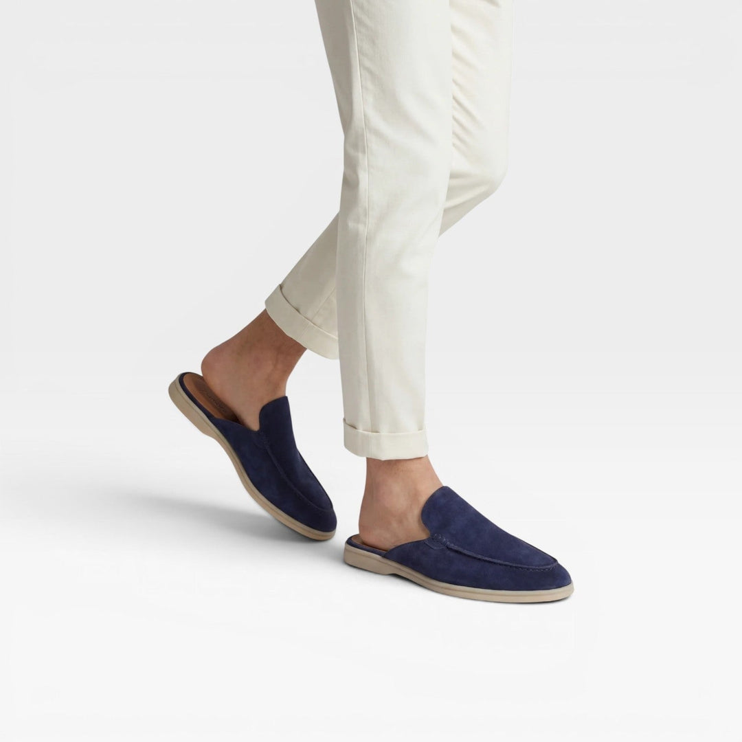 Punta mocassino e comfort imbottito: mocassini uomo slip-on, ideali per la stagione calda.